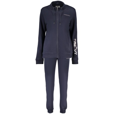 FREDDY FELPA CON ZIP DONNA BLU