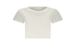 PEPE JEANS T-SHIRT MANICHE CORTE DONNA BIANCO