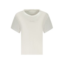 PEPE JEANS T-SHIRT MANICHE CORTE DONNA BIANCO
