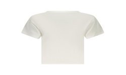 PEPE JEANS T-SHIRT MANICHE CORTE DONNA BIANCO