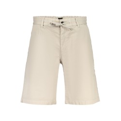 BOSS PANTALONE BERMUDA UOMO BEIGE