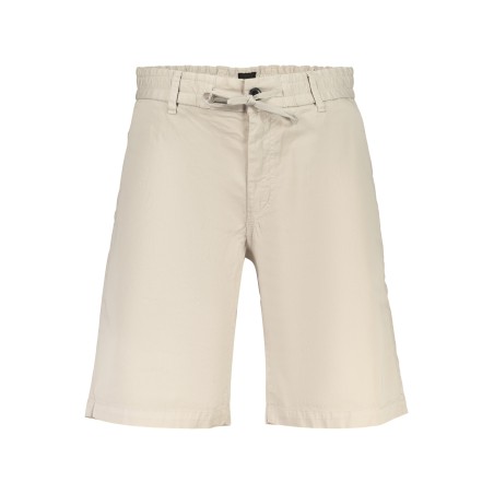 BOSS PANTALONE BERMUDA UOMO BEIGE