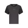 PEPE JEANS T-SHIRT MANICHE CORTE DONNA NERO