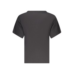 PEPE JEANS T-SHIRT MANICHE CORTE DONNA NERO