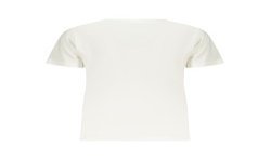 PEPE JEANS T-SHIRT MANICHE CORTE DONNA BIANCO