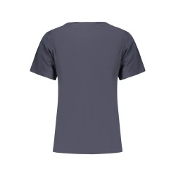 PEPE JEANS T-SHIRT MANICHE CORTE DONNA BLU