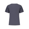 PEPE JEANS T-SHIRT MANICHE CORTE DONNA BLU