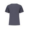 PEPE JEANS T-SHIRT MANICHE CORTE DONNA BLU