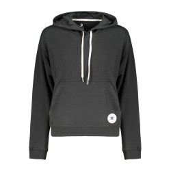 CONVERSE FELPA SENZA ZIP DONNA NERO