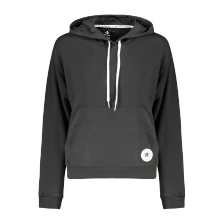 CONVERSE FELPA SENZA ZIP DONNA NERO