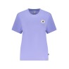 CONVERSE T-SHIRT MANICHE CORTE DONNA VIOLA