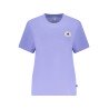 CONVERSE T-SHIRT MANICHE CORTE DONNA VIOLA