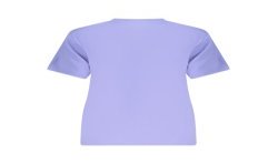 CONVERSE T-SHIRT MANICHE CORTE DONNA VIOLA