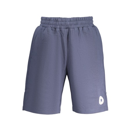 CONVERSE PANTALONE TUTA CORTO UOMO BLU