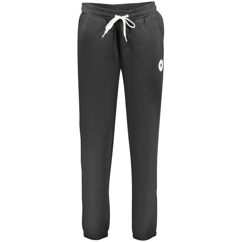 CONVERSE PANTALONE TUTA LUNGO DONNA NERO