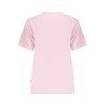 CONVERSE T-SHIRT MANICHE CORTE DONNA ROSA