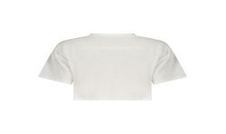 CONVERSE T-SHIRT MANICHE CORTE DONNA BIANCO