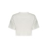 CONVERSE T-SHIRT MANICHE CORTE DONNA BIANCO