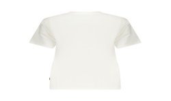 CONVERSE T-SHIRT MANICHE CORTE DONNA BIANCO