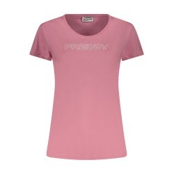 FREDDY T-SHIRT MANICHE CORTE DONNA ROSA