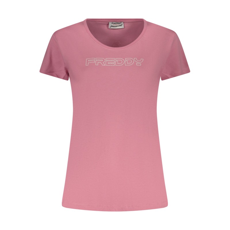 FREDDY T-SHIRT MANICHE CORTE DONNA ROSA