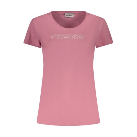 FREDDY T-SHIRT MANICHE CORTE DONNA ROSA