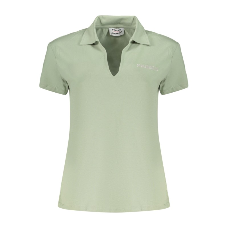 FREDDY T-SHIRT MANICHE CORTE DONNA VERDE