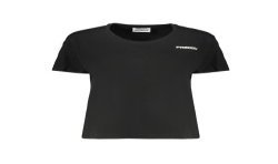 FREDDY T-SHIRT MANICHE CORTE DONNA NERO