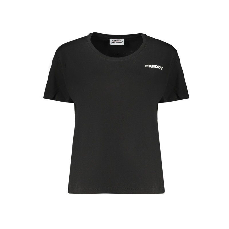 FREDDY T-SHIRT MANICHE CORTE DONNA NERO