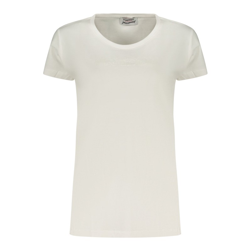 FREDDY T-SHIRT MANICHE CORTE DONNA BIANCO