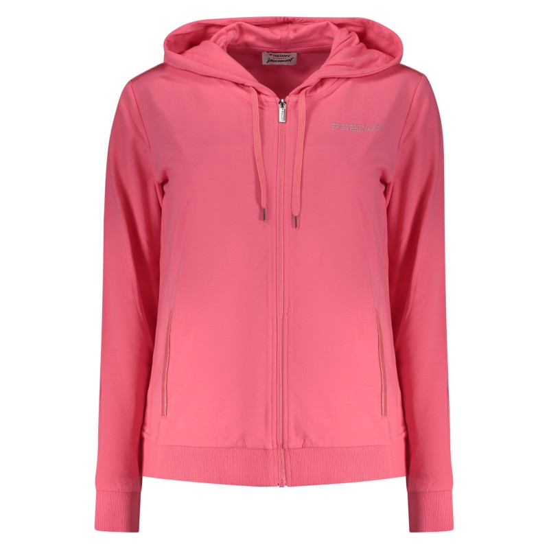 FREDDY FELPA CON ZIP DONNA ROSA