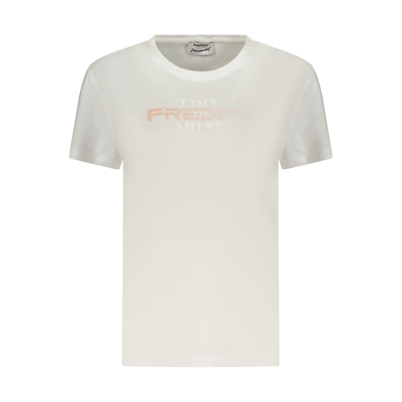 FREDDY T-SHIRT MANICHE CORTE DONNA BIANCO