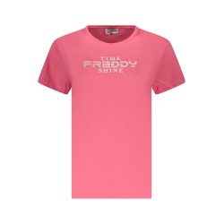 FREDDY T-SHIRT MANICHE CORTE DONNA ROSA