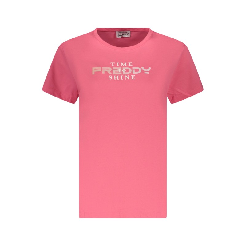 FREDDY T-SHIRT MANICHE CORTE DONNA ROSA