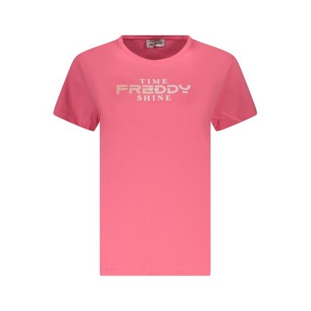 FREDDY T-SHIRT MANICHE CORTE DONNA ROSA