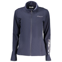 FREDDY FELPA CON ZIP DONNA BLU