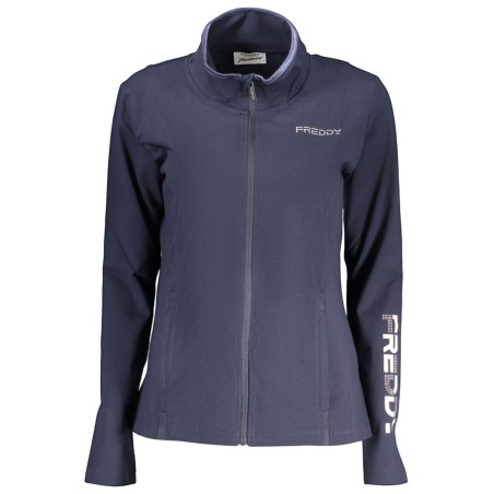 FREDDY FELPA CON ZIP DONNA BLU