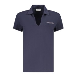 FREDDY T-SHIRT MANICHE CORTE DONNA BLU