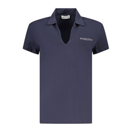FREDDY T-SHIRT MANICHE CORTE DONNA BLU