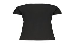 FREDDY T-SHIRT MANICHE CORTE DONNA NERO