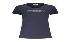 FREDDY T-SHIRT MANICHE CORTE DONNA BLU