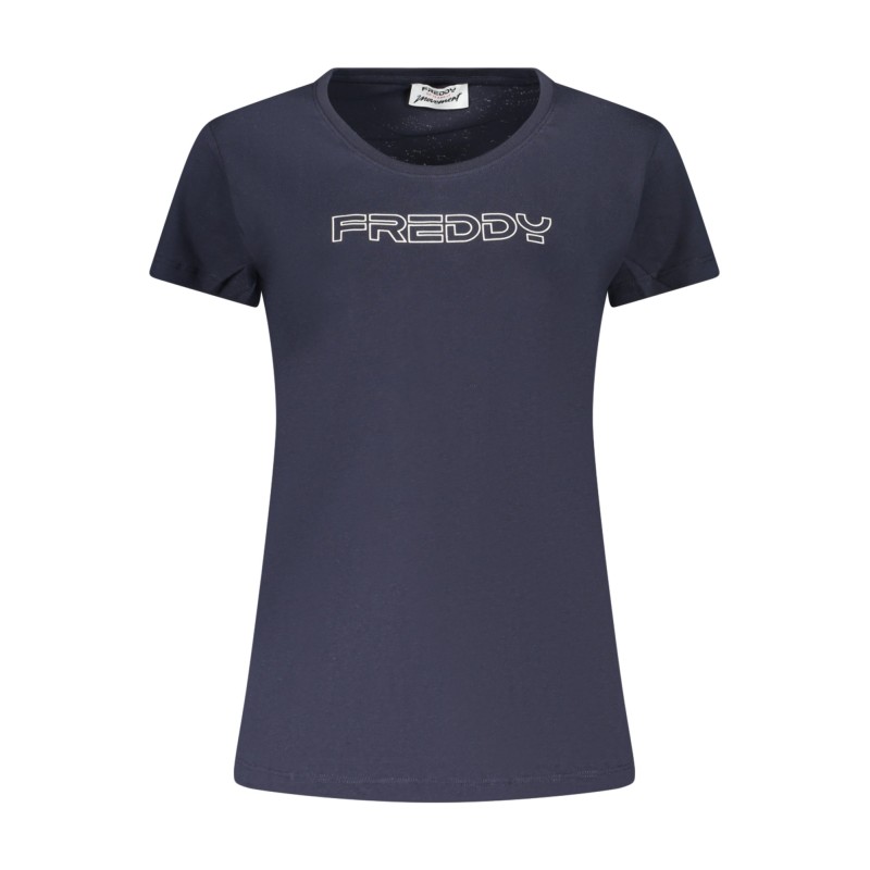 FREDDY T-SHIRT MANICHE CORTE DONNA BLU