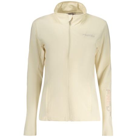 FREDDY FELPA CON ZIP DONNA BEIGE