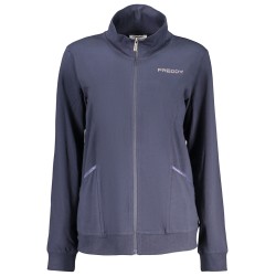 FREDDY FELPA CON ZIP DONNA BLU