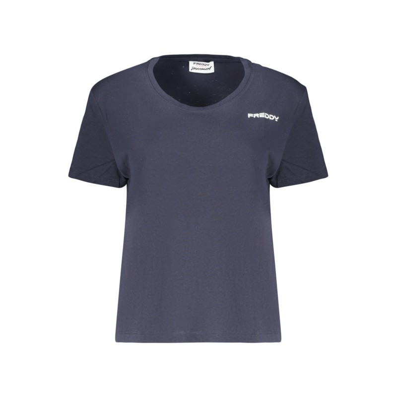 FREDDY T-SHIRT MANICHE CORTE DONNA BLU