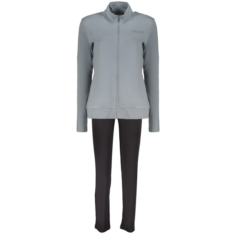 FREDDY FELPA CON ZIP DONNA AZZURRO