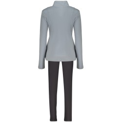 FREDDY FELPA CON ZIP DONNA AZZURRO