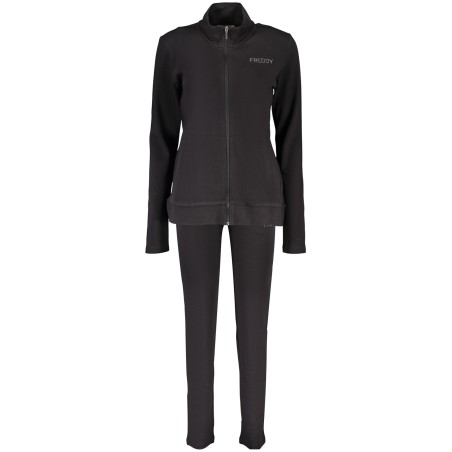 FREDDY FELPA CON ZIP DONNA NERO