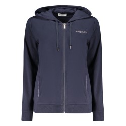 FREDDY FELPA CON ZIP DONNA BLU