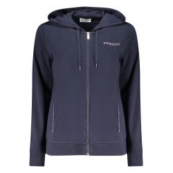 FREDDY FELPA CON ZIP DONNA BLU